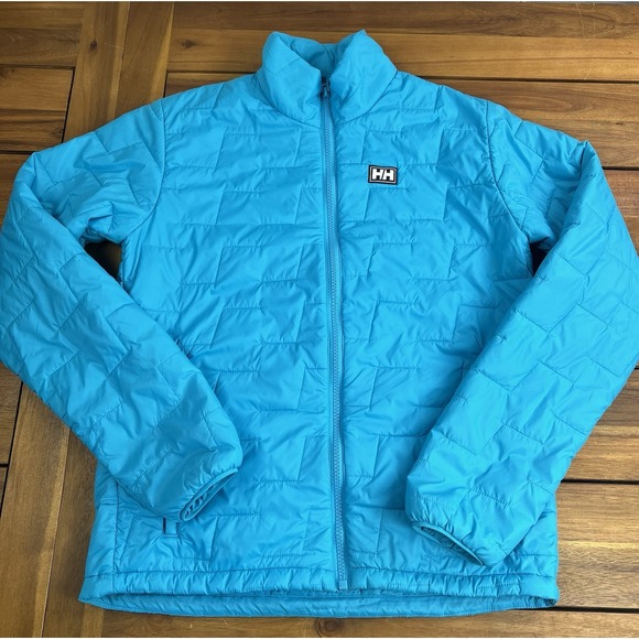 Helly Hansen Jr Sz 164/14 LifaLoft Primaloft Lighweight Insulator‎ Jacket Blue - Picture 1 of 7